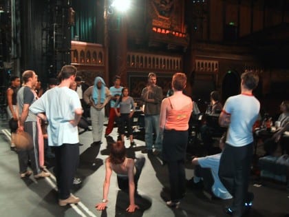 A Chorus Line at the 5th Avenue Theater in early 2000s